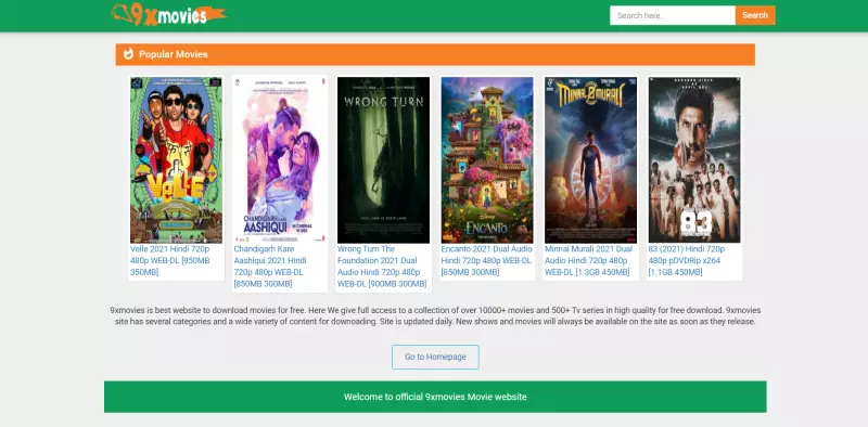 9xMovies 2022 – Best HD Trade Movies Transfer on 9xmovies