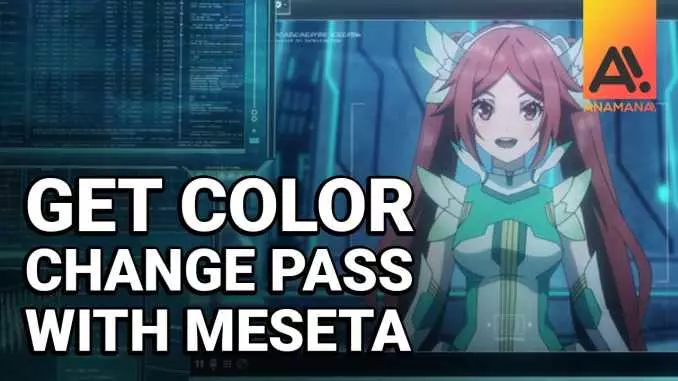 How to get the PSO2 color change pass for free?