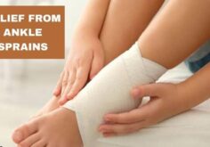 how to treat a sprained ankle