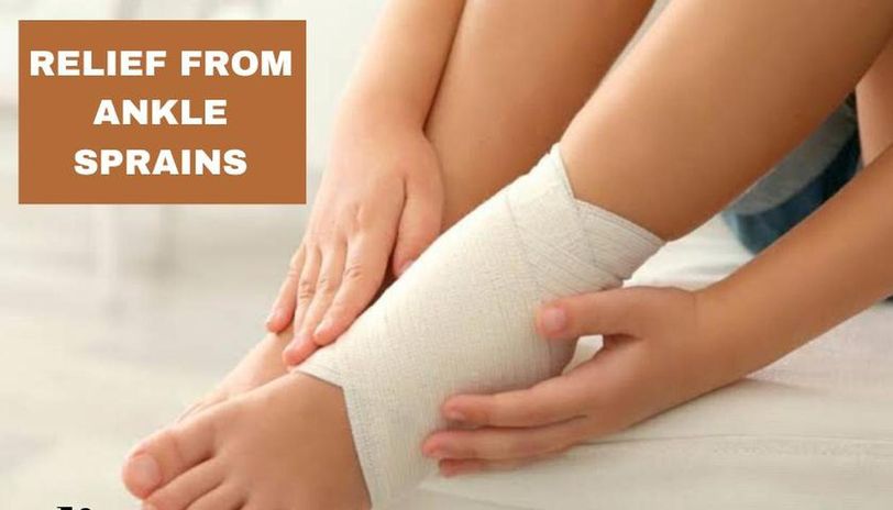 how to treat a sprained ankle