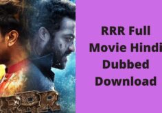 RRR Full Movie Hindi Dubbed Download