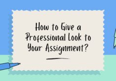 HowtoGiveaProfessionalLooktoYourAssignment